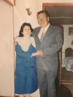 Obispo José Leiva y su esposa
